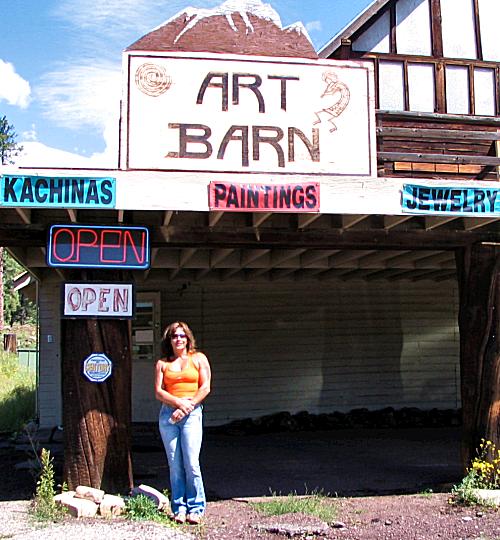 Elizabeth Silk at the Flagstaff Art Barn
