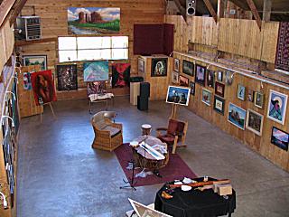 Elizabeth Silk on display at the Flagstaff Art Barn