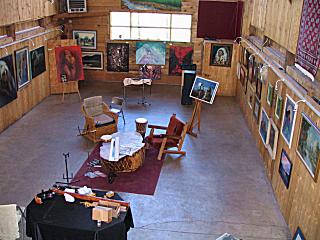Elizabeth Silk on display at the Flagstaff Art Barn