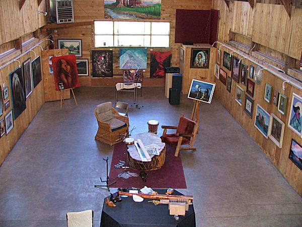 Elizabeth Silk on display at the Flagstaff Art Barn