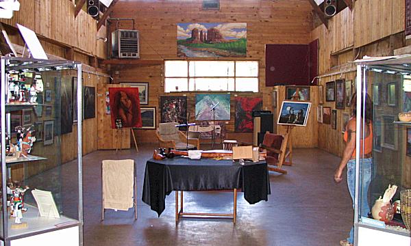 Elizabeth Silk at the Flagstaff Art Barn